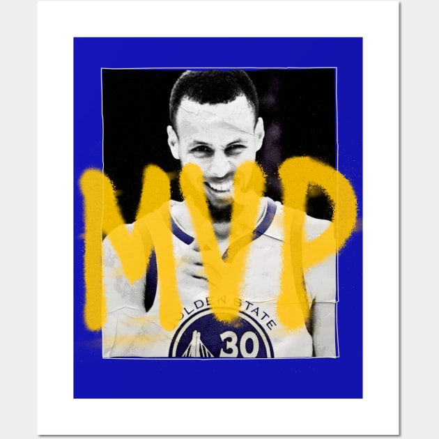 MVP Curry! Wall Art by Aefe